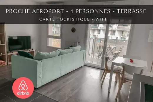 Claude Kogan &#8211; 2 chambres &#8211; Terrasse