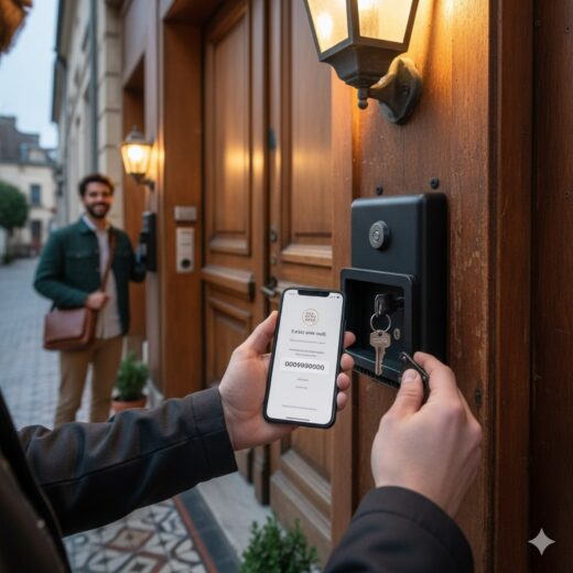 Boîte à clef location courte durée